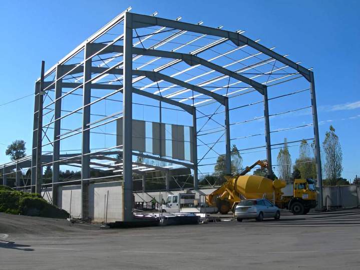Charpente métallique industrielle Allier