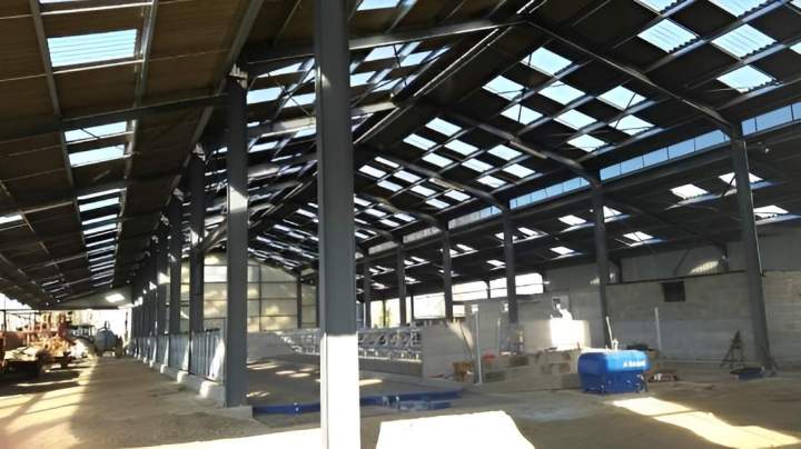 Couverture bâtiment agricole Puy-de-Dôme