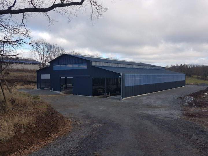 Installation photovoltaïque bâtiment agricole Puy-de-Dôme