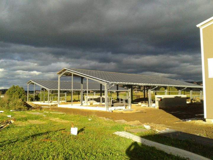 Hangar photovoltaïque Puy-de-Dôme